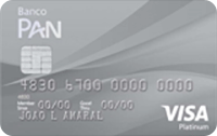 Cartão Pan Visa Platinum