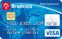 Cartão Bradesco Visa Internacional