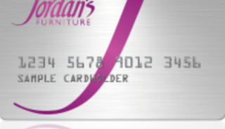 Jordan's Furniture Credit Card